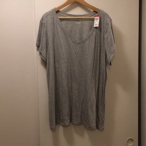 Joe Boxer Tops - Gray v-neck Shirt Joe Boxer Tops - Gray v-neck Shirt